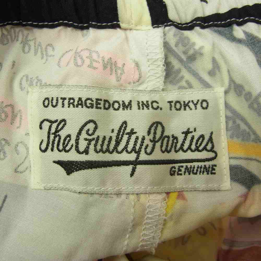 WACKO MARIA ワコマリア MIGHTY CROWN HAWAIIAN SHORTS マイティークラウン ハワイアン ショーツ マルチカラー系 L【中古】