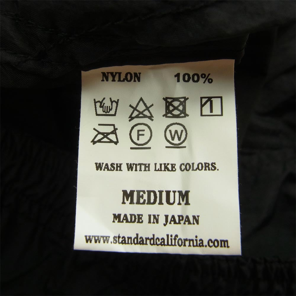 STANDARD CALIFORNIA スタンダードカリフォルニア ナイロン ハーフパンツ ショーツ ブラック系 M【美品】【中古】
