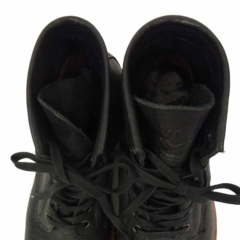 Danner ダナー D-510830  6 LACE UP レザーレースアップ ワークブーツ ブラック系 8 1/2【中古】