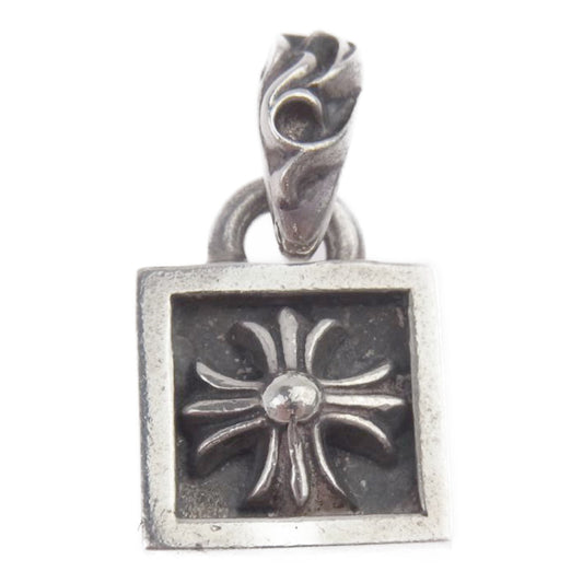 CHROME HEARTS クロムハーツ（原本無） FRAMED CH PLUS フレームド CH プラス チャーム シルバー系【中古】