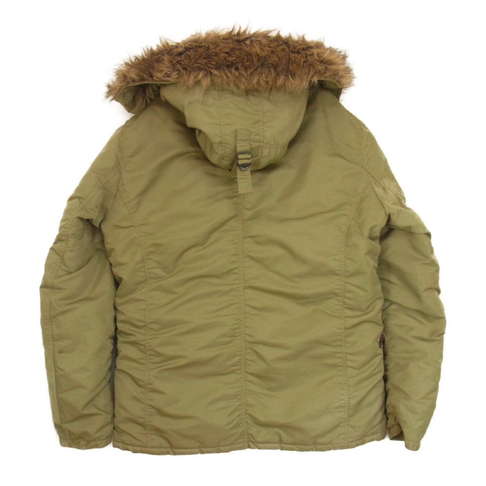 Buzz Rickson's バズリクソンズ UC12802 UNITED CARR ユナイテッド カー WIND PROTEX NYLON N-3B フライト ジャケット カーキ系 S【中古】