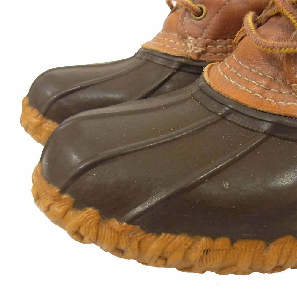 L.L.Bean エルエルビーン ヴィンテージ 80s USA製 8ホール ビーンブーツ ハンティング ブーツ ブラウン系 6【中古】