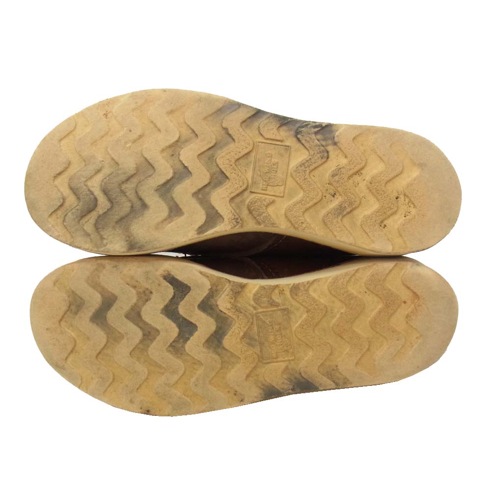 RED WING レッドウィング 9111 6inch PLAIN TOE Rough&Tough プレーントゥ ラフ＆タフ ワークブーツ ブラウン系 6 D【中古】