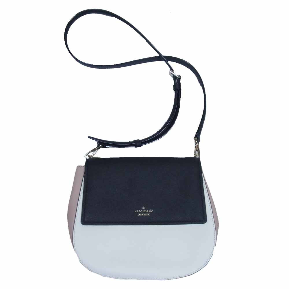 Kate Spade ケイトスペード PXRU6912 キャメロンストリート バーディ ショルダー バッグ 白ベージュ黒系【中古】