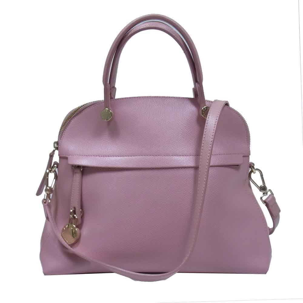 Furla フルラ G5996 PIPER パイパー レザー 2WAYショルダー ハンド バッグ ピンク系【中古】