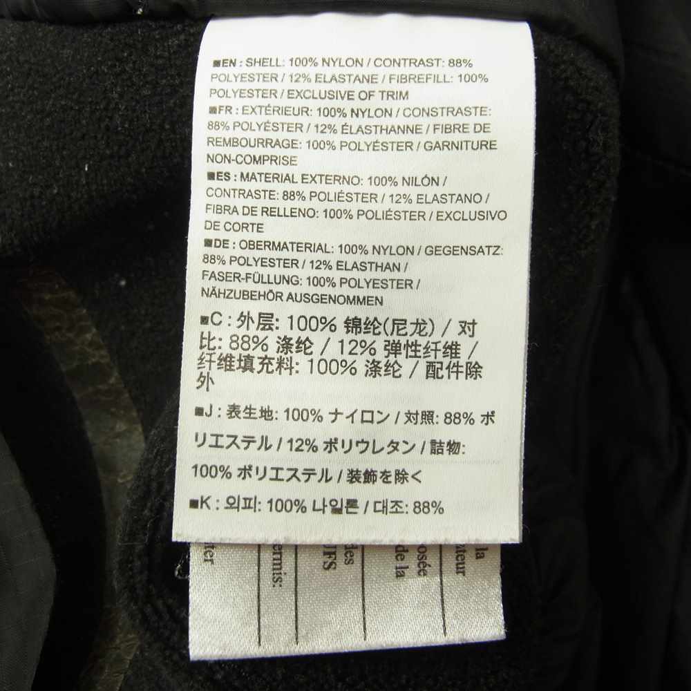 ARC'TERYX アークテリクス 10857-59332 Atom LT Hoody アトム LT フーディ ジャケット ブラック系 S【中古】