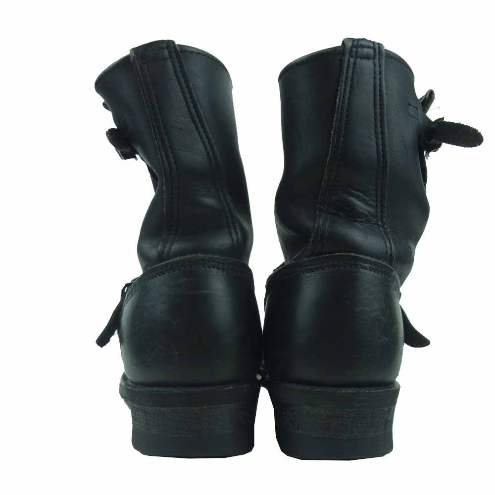 フライ ショート エンジニア ブーツ アメリカ製 ブラック系 7【中古】