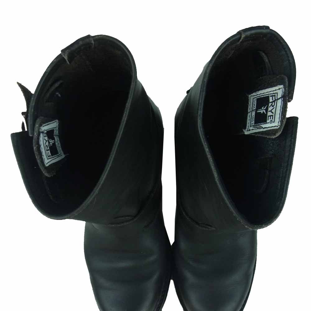 フライ ショート エンジニア ブーツ アメリカ製 ブラック系 7【中古】