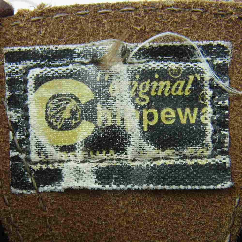 Chippewa チペワ 27871 90s 黒タグ ショート エンジニア ブーツ アメリカ製 ブラウン系 8【中古】