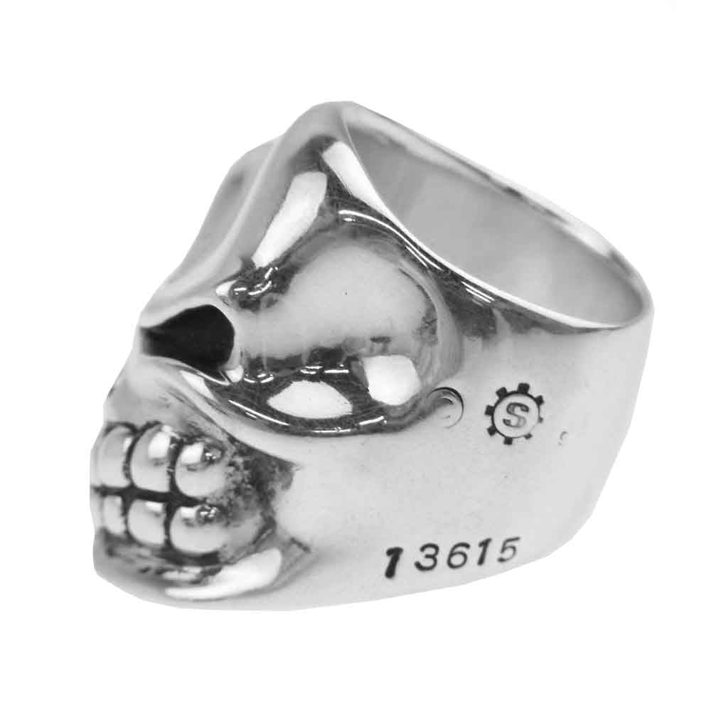 STARLIN GEAR スターリンギア str002 Puncher Slickster Ring パンチャースリックスターリング スカル リング【中古】