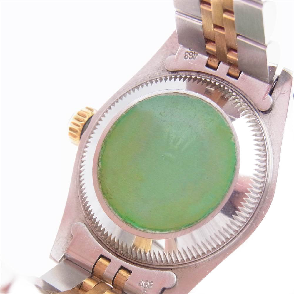 ROLEX ロレックス R番 69173 デイトジャスト シャンパン YG/SS 自動巻 レディース シルバー系 ゴールド系【中古】