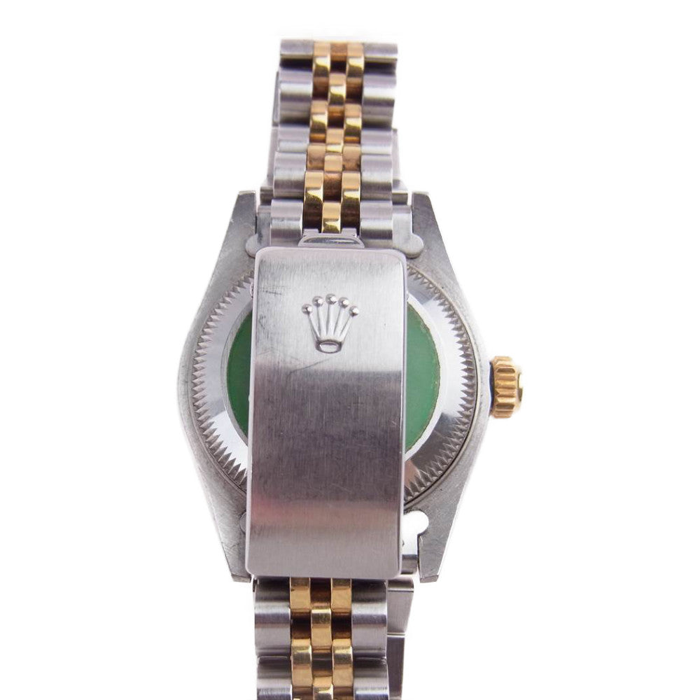 ROLEX ロレックス R番 69173 デイトジャスト シャンパン YG/SS 自動巻 レディース シルバー系 ゴールド系【中古】