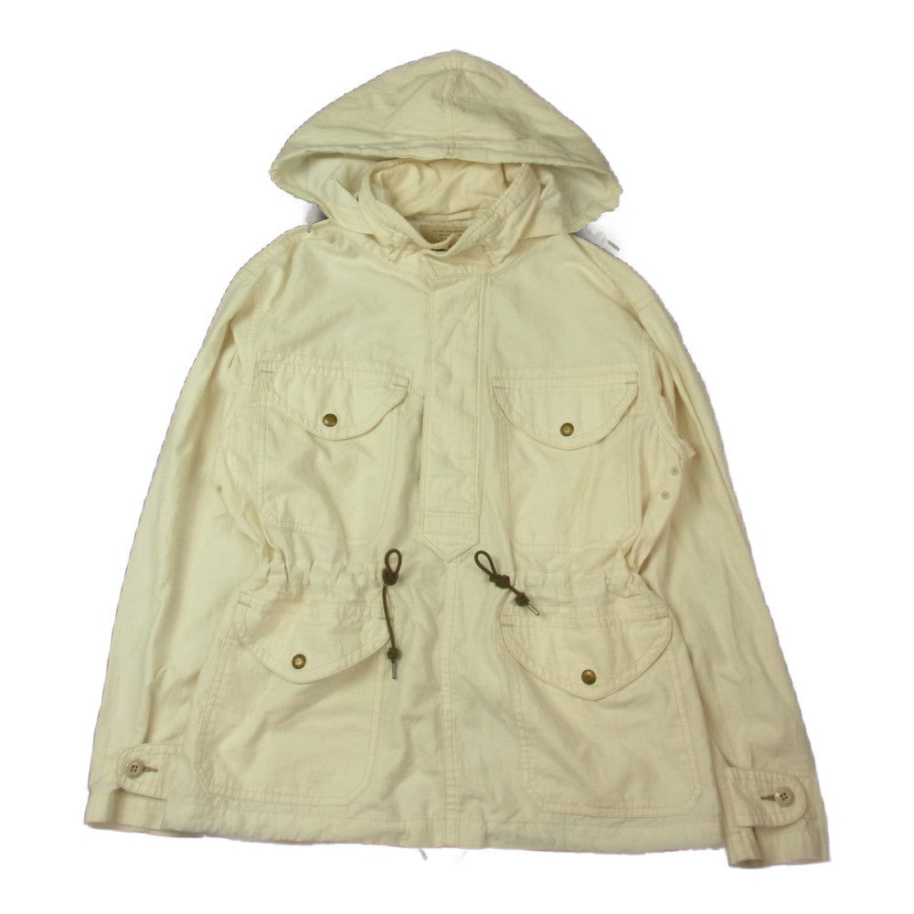 RRL ダブルアールエル 国内正規品 ポップ オーバー フィールド ジャケット ハーフジップ オフホワイト系 XS【新古品】【未使用】【中古】