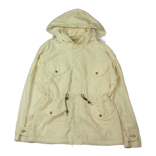 RRL ダブルアールエル 国内正規品 ポップ オーバー フィールド ジャケット ハーフジップ オフホワイト系 XS【新古品】【未使用】【中古】