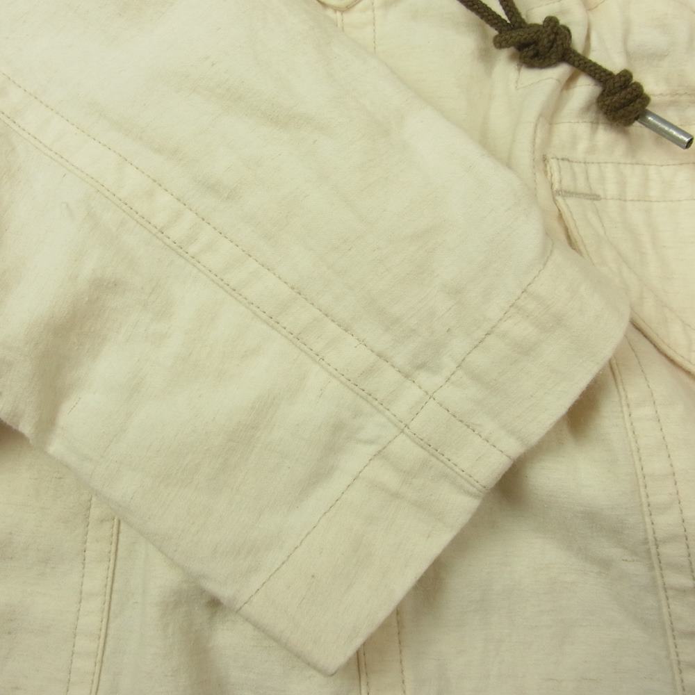 RRL ダブルアールエル 国内正規品 ポップ オーバー フィールド ジャケット ハーフジップ オフホワイト系 XS【新古品】【未使用】【中古】