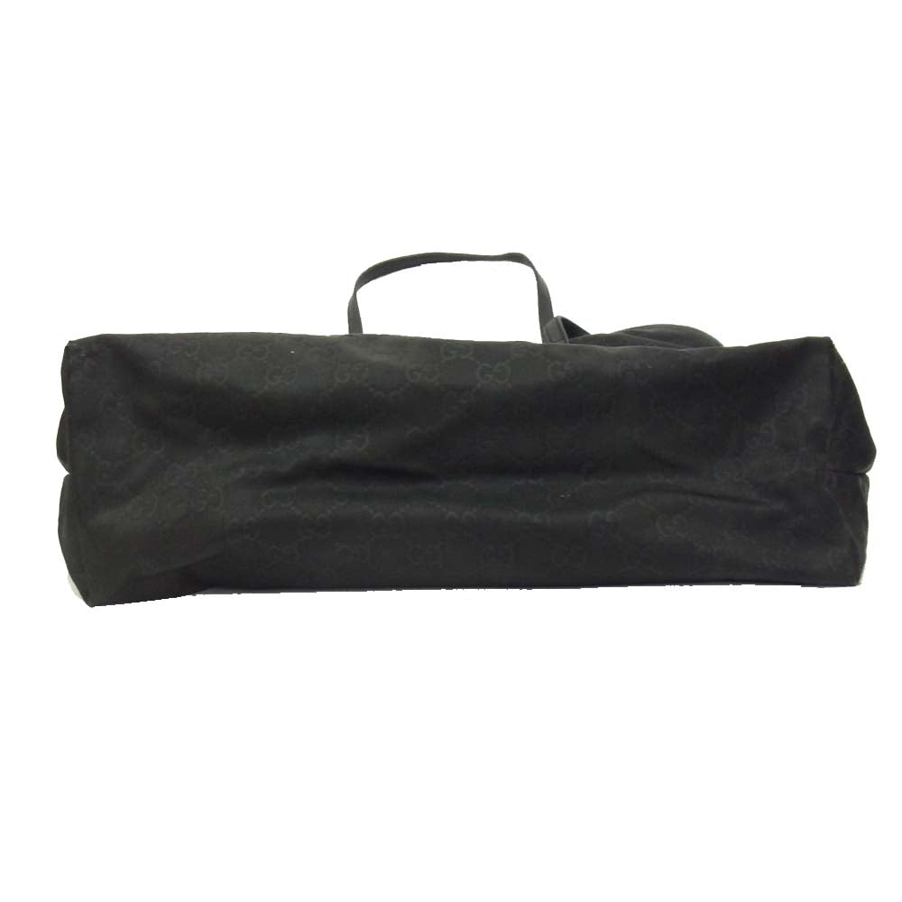 GUCCI グッチ 295252 GG ナイロン トート バッグ ブラック ブラック系【中古】