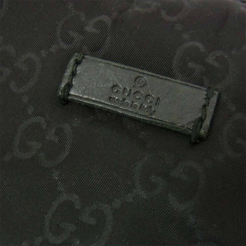 GUCCI グッチ 295252 GG ナイロン トート バッグ ブラック ブラック系【中古】