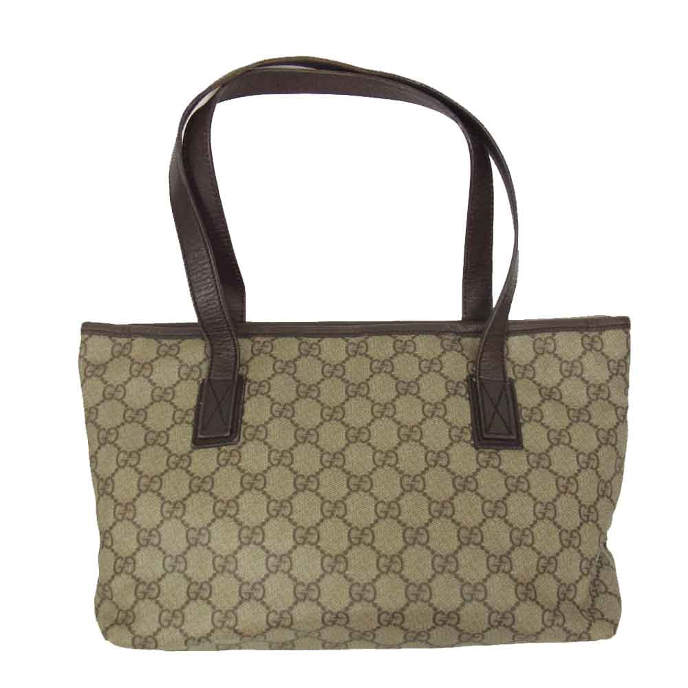 GUCCI グッチ 181086 GGスプリーム トート ハンド バッグ ブラウン系【中古】