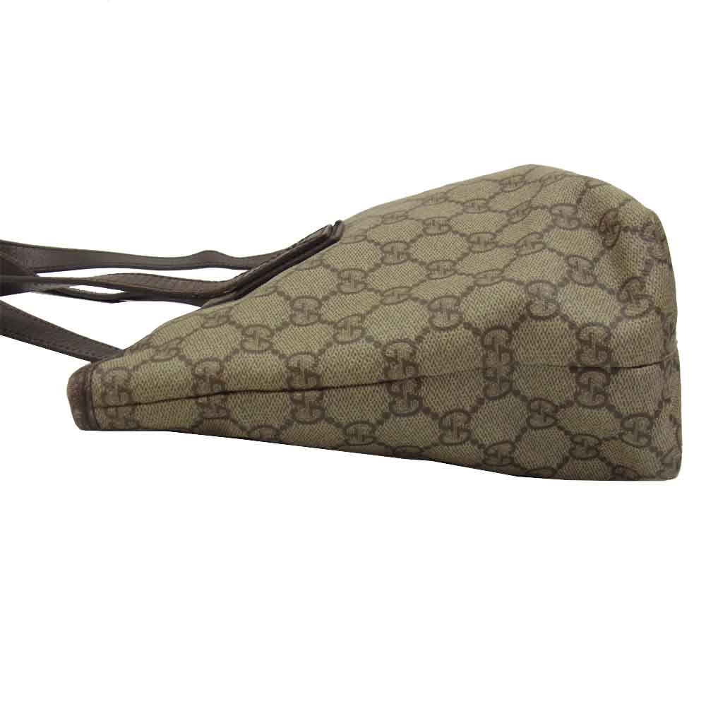 GUCCI グッチ 181086 GGスプリーム トート ハンド バッグ ブラウン系【中古】