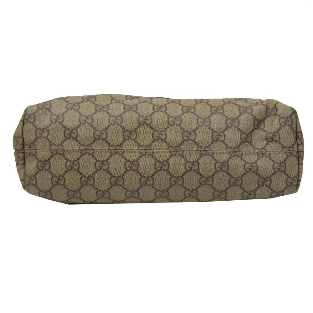 GUCCI グッチ 181086 GGスプリーム トート ハンド バッグ ブラウン系【中古】