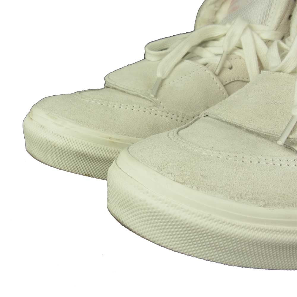 VANS バンズ COMOLI コモリ V42COMOLI MOUNTAIN EDITION スエード スニーカー ホワイト系 26.5㎝【中古】