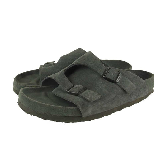 BIRKENSTOCK ビルケンシュトック BEAMS別注 ビームス Suede Zurich スエード チューリッヒ サンダル チャコール系 40【中古】
