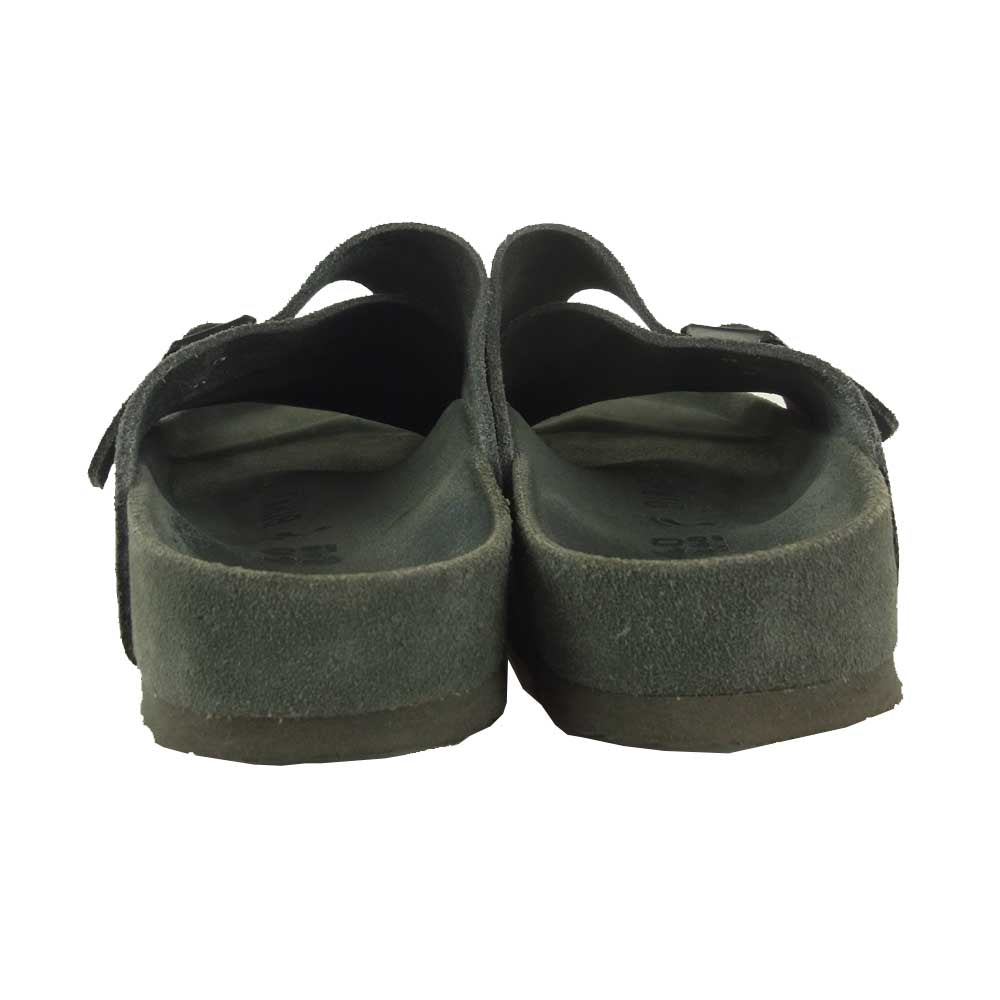 BIRKENSTOCK ビルケンシュトック BEAMS別注 ビームス Suede Zurich スエード チューリッヒ サンダル チャコール系 40【中古】