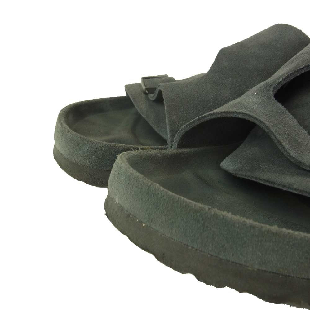 BIRKENSTOCK ビルケンシュトック BEAMS別注 ビームス Suede Zurich スエード チューリッヒ サンダル チャコール系 40【中古】