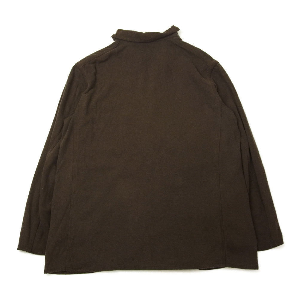 COMOLI コモリ K01-01007 シルク ネップ カバーオール ジャケット ブラウン系 2【中古】