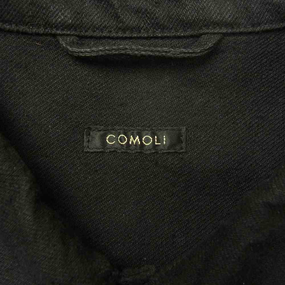 COMOLI コモリ 20AW S03-01012 デニム ジャケット ブラック系 2【中古】