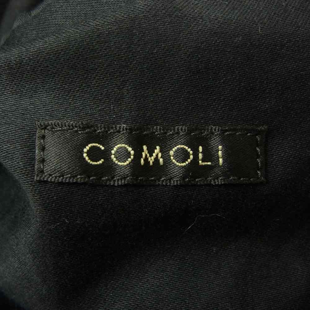 COMOLI コモリ S03-01004 コットンサテン スタンドカラー ジャケット チャイナ ジャケット ブラック系 2【中古】