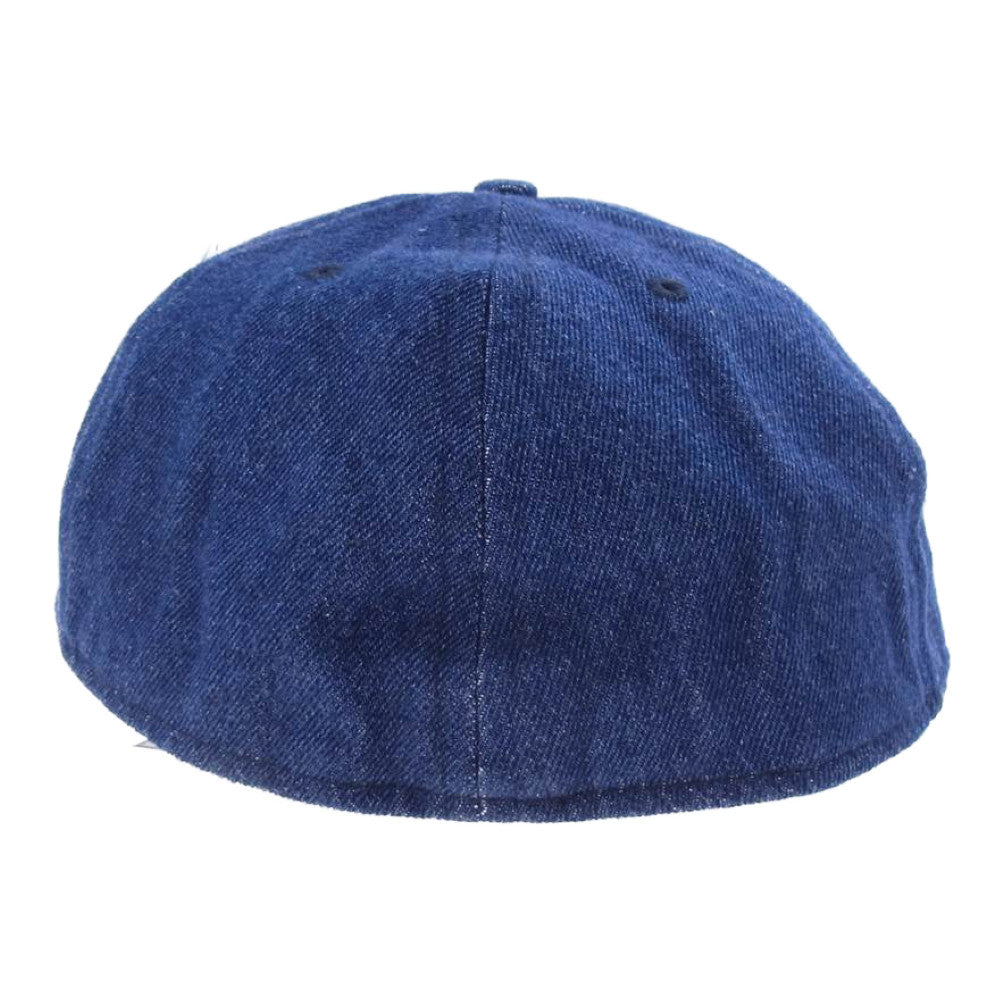 NAISSANCE ネサーンス EBBETS FIELD FLANNELS エベッツフィールドフランネルズ DENIM BASEBALL CAP デニム ベースボール キャップ インディゴブルー系【中古】