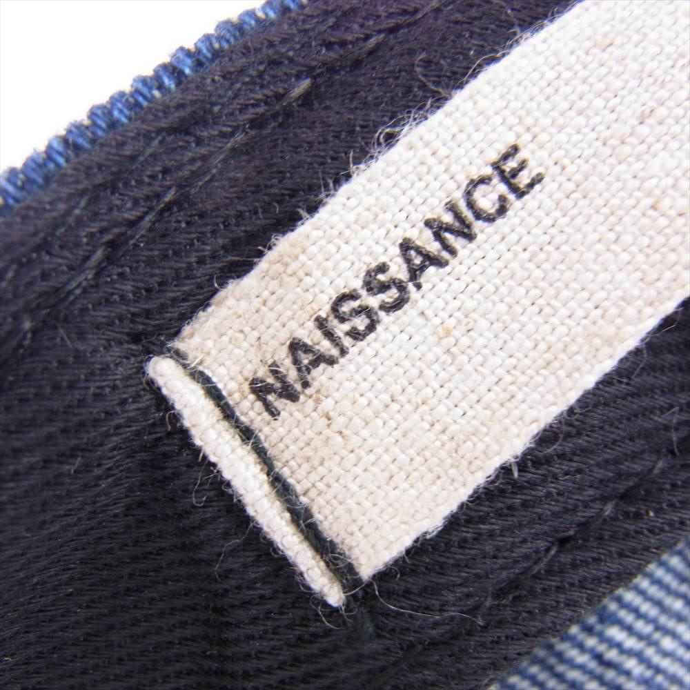 NAISSANCE ネサーンス EBBETS FIELD FLANNELS エベッツフィールドフランネルズ DENIM BASEBALL CAP デニム ベースボール キャップ インディゴブルー系【中古】