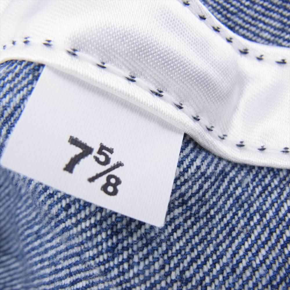 NAISSANCE ネサーンス EBBETS FIELD FLANNELS エベッツフィールドフランネルズ DENIM BASEBALL CAP デニム ベースボール キャップ インディゴブルー系【中古】