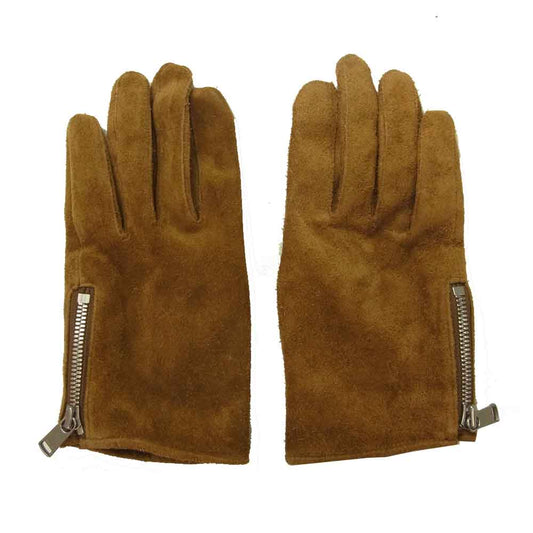 nonnative ノンネイティブ NN-A3205 RIDER GLOVES COW LEATHER by GRIP SWANY ライダー グローブ カウレザー スエード ブラウン系 2【中古】