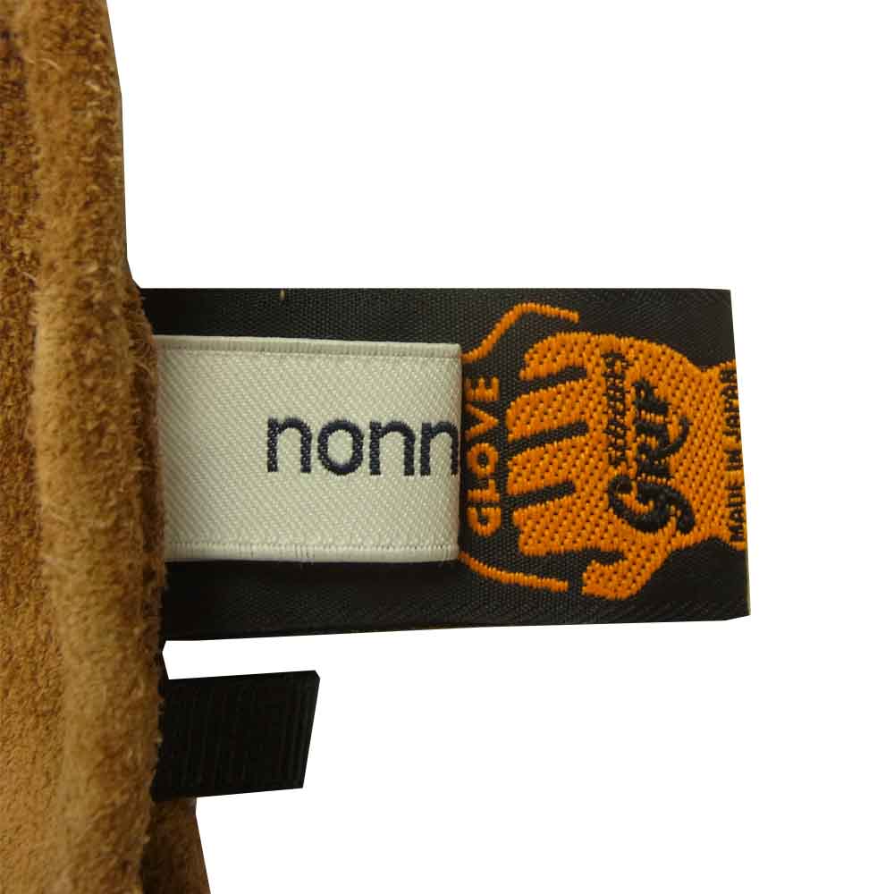 nonnative ノンネイティブ NN-A3205 RIDER GLOVES COW LEATHER by GRIP SWANY ライダー グローブ カウレザー スエード ブラウン系 2【中古】