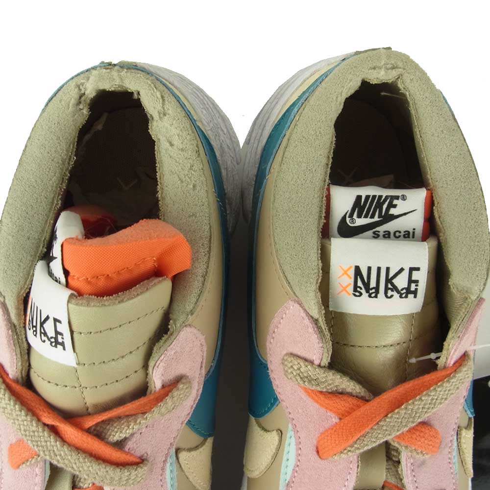 NIKE ナイキ DM7901-200 KAWS カウズ × sacai サカイ × Blazer Low Reed ブレーザー ロー リード ベージュ系 29㎝【新古品】【未使用】【中古】