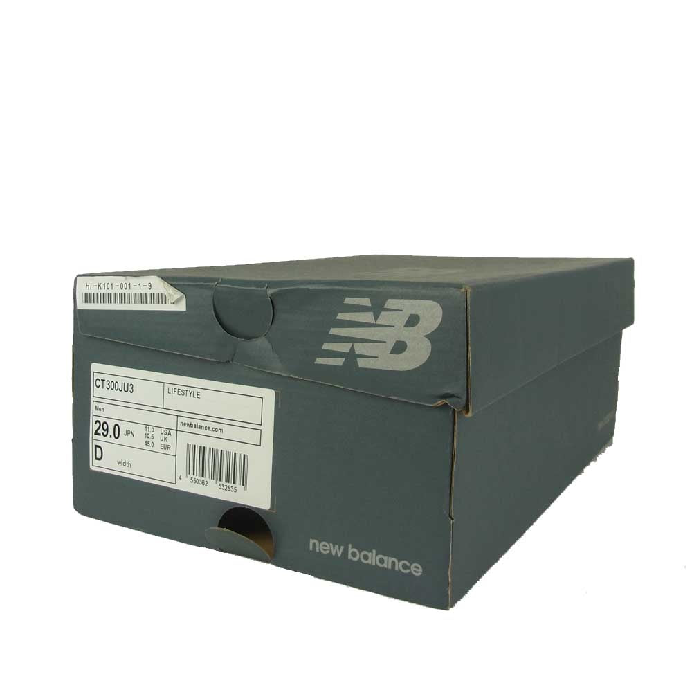 NEW BALANCE ニューバランス CT300JU3 CT300 Comme des Garcons Homme Black コムデ ギャルソン オム ブラック ブラック系 29㎝【新古品】【未使用】【中古】