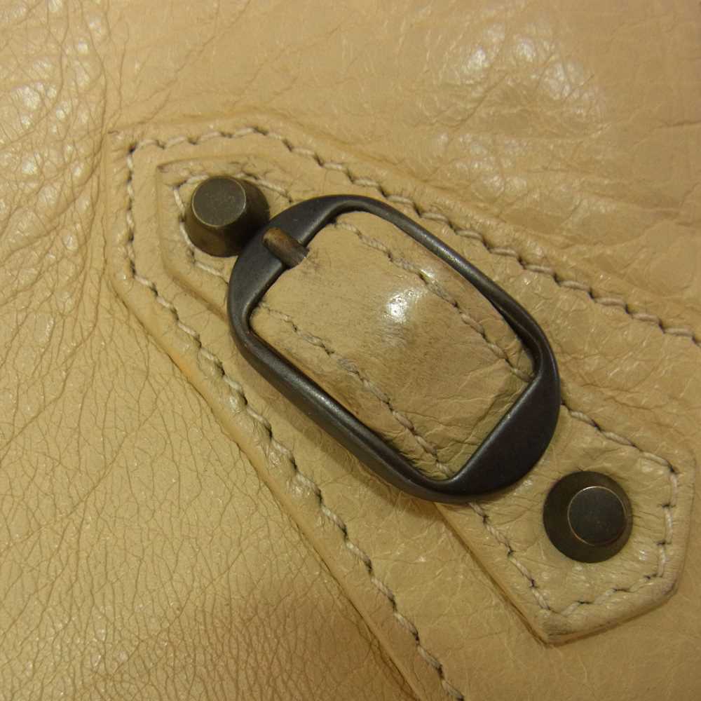 BALENCIAGA バレンシアガ 362967 クラシック クラッチ ポーチ バッグ ベージュ系【中古】