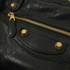 BALENCIAGA バレンシアガ 281770 ジャイアント シティ スタッズ レザー 2WAY ハンド ショルダー バッグ ブラック系【中古】
