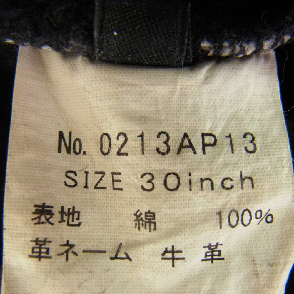 HYSTERIC GLAMOUR ヒステリックグラマー 0213AP13 RW CLASH加工 デニム ストレート パンツ ブラック系 30【中古】