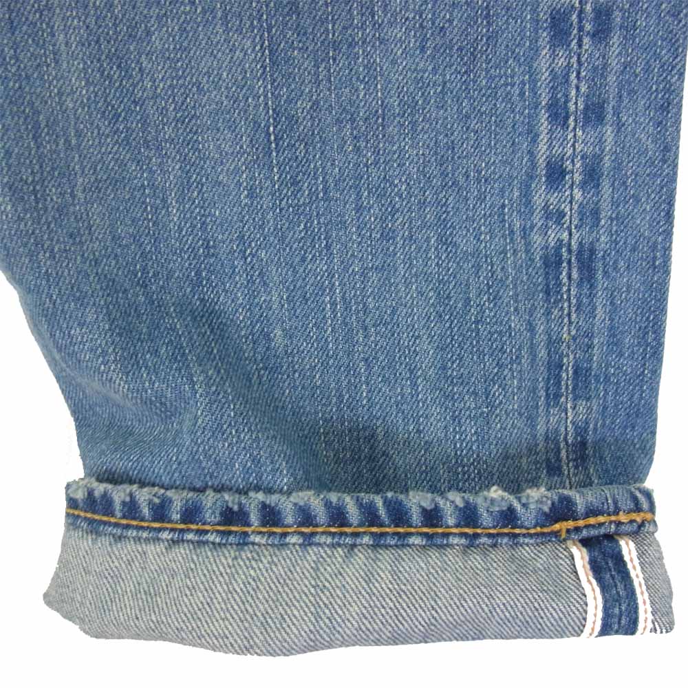 HYSTERIC GLAMOUR ヒステリックグラマー 0233AP09 UR加工 ダメージ クラッシュ加工 デニムパンツ インディゴブルー系 30【中古】