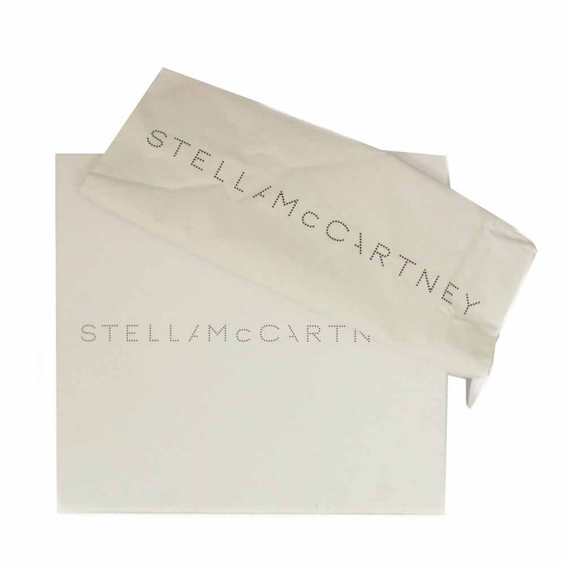 Stella McCartney ステラマッカートニー 580193-W0XH0-1000 シャークソール ロゴ プラットフォーム シューズ ブラック系 38【中古】