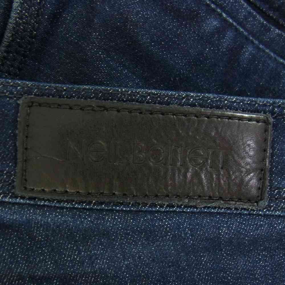 NEIL BARRETT ニールバレット PBDE102 A805T 国内正規品 SUPER SKINNY REGULAR RISE スーパースキニー デニムパンツ インディゴ インディゴブルー系 30【中古】