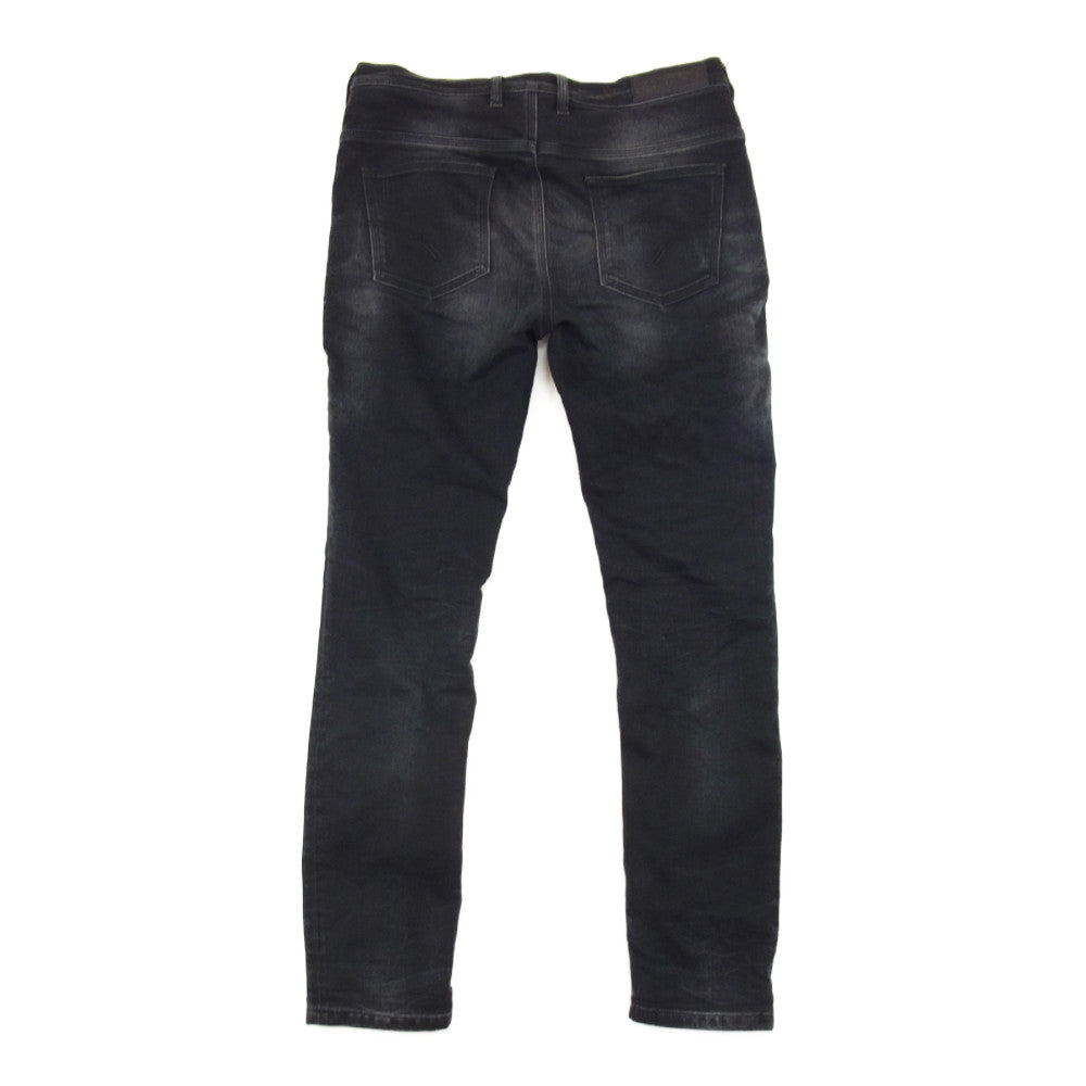 NEIL BARRETT ニールバレット PBDE102 E800T 国内正規品 SUPER SKINNY FIT REGULAR RISE スーパースキニー デニムパンツ ブラック ブラック系 32【中古】