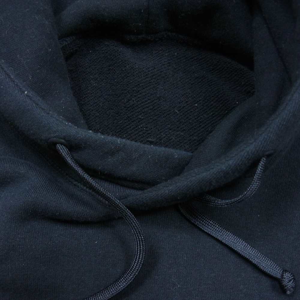 Yohji Yamamoto ヨウジヤマモト 17SS FD-T29-068 麻紐 ロゴ刺繍 パーカー フーディー ブラック系 2【中古】