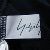 Yohji Yamamoto ヨウジヤマモト 17SS FD-T29-068 麻紐 ロゴ刺繍 パーカー フーディー ブラック系 2【中古】