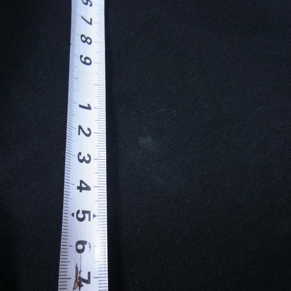 Yohji Yamamoto ヨウジヤマモト 17SS FD-T29-068 麻紐 ロゴ刺繍 パーカー フーディー ブラック系 2【中古】