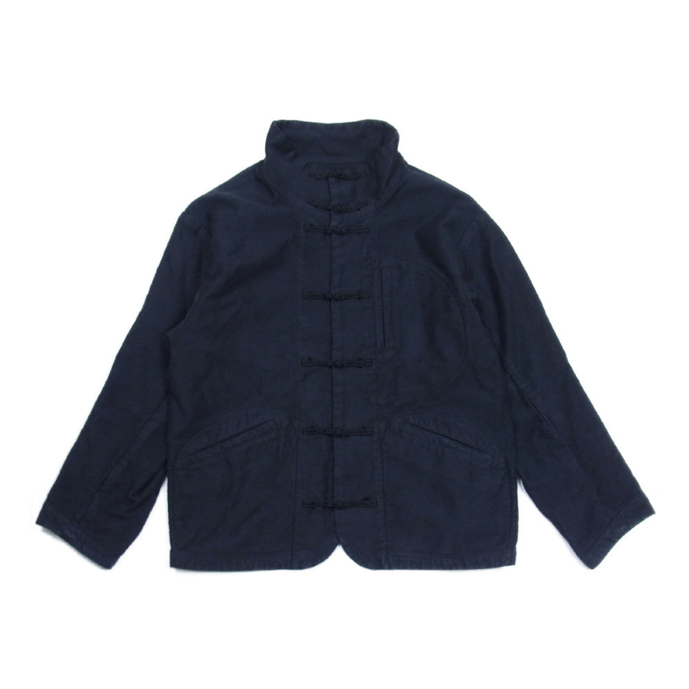 PORTER CLASSIC ポータークラシック P.C MOLESKIN CHINESE JACKET モールスキン チャイナ ジャケット ブラック系 1【中古】