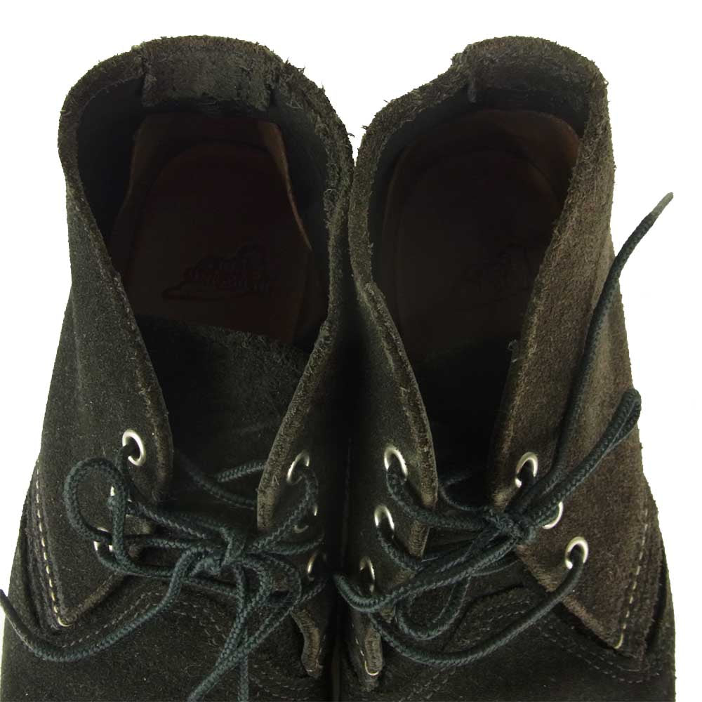 RED WING レッドウィング 3147 CLASSIC CHUKKA クラシック チャッカ ブーツ ブラック系 27㎝【中古】